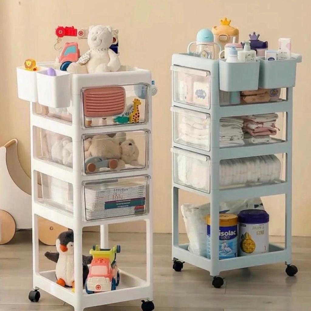  ترولي بلاستك للمواليد متعدد الاستخدامات 